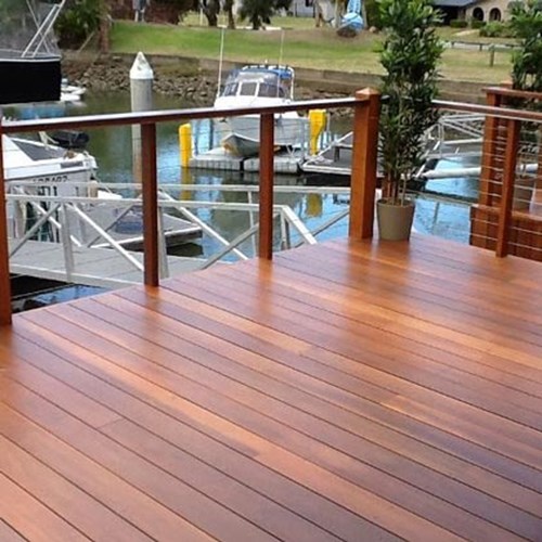 Jarrah deck 